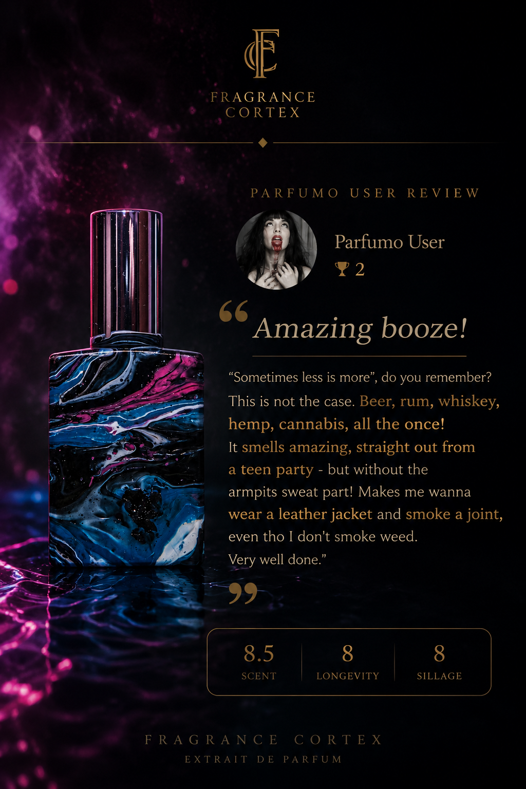 Drunken Hide Extrait de Parfum