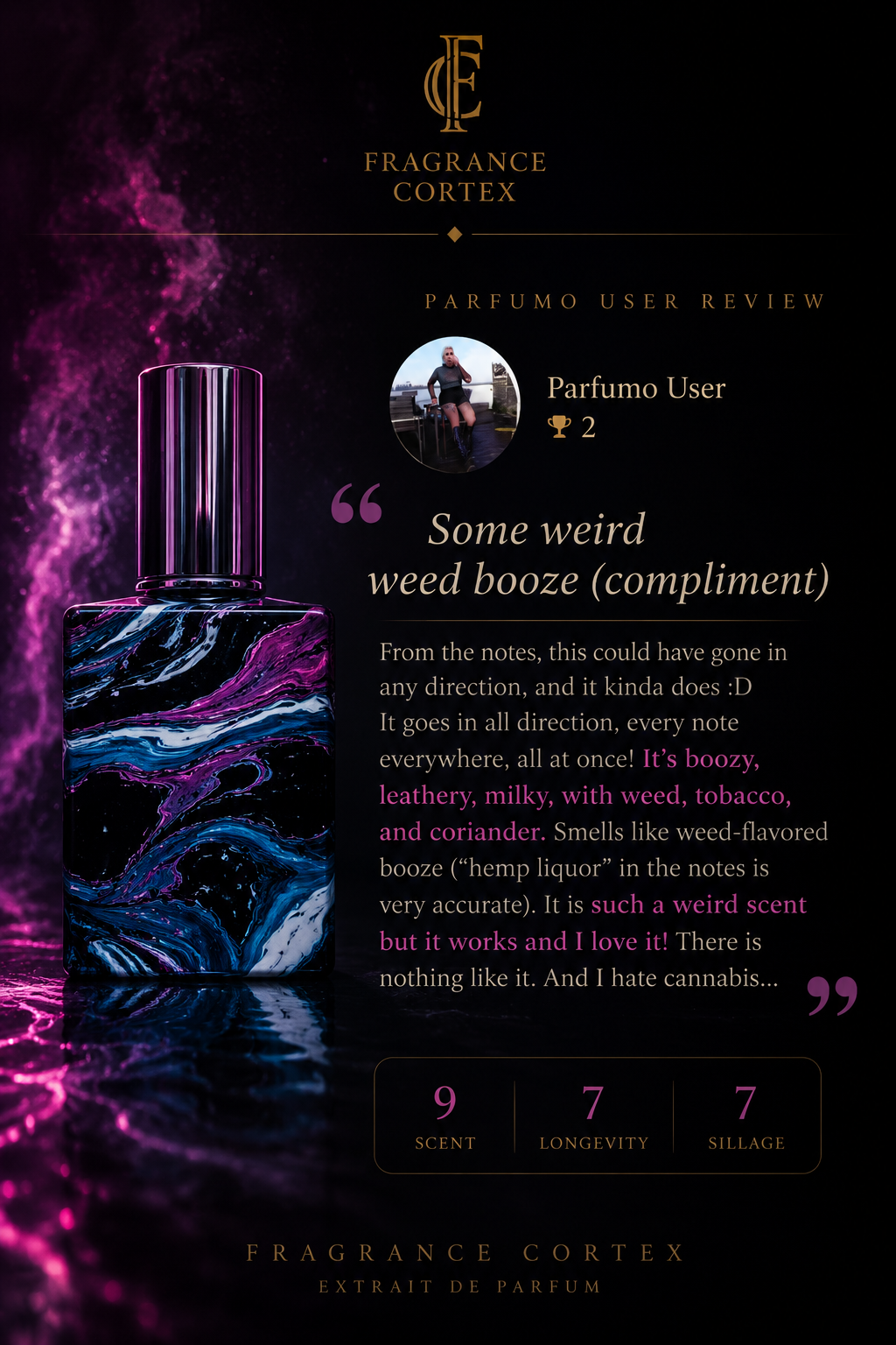 Drunken Hide Extrait de Parfum